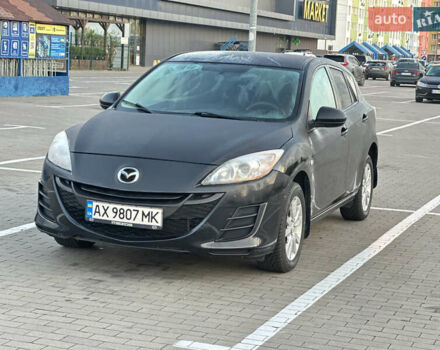 Черный Мазда 3, объемом двигателя 1.6 л и пробегом 127 тыс. км за 7500 $, фото 3 на Automoto.ua