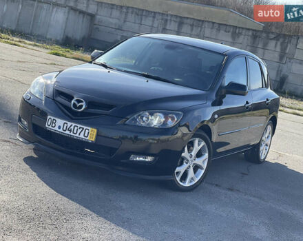Черный Мазда 3, объемом двигателя 1.6 л и пробегом 107 тыс. км за 7400 $, фото 2 на Automoto.ua