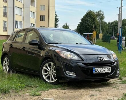 Черный Мазда 3, объемом двигателя 1.6 л и пробегом 150 тыс. км за 6500 $, фото 2 на Automoto.ua