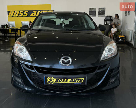 Черный Мазда 3, объемом двигателя 1.6 л и пробегом 219 тыс. км за 6700 $, фото 1 на Automoto.ua