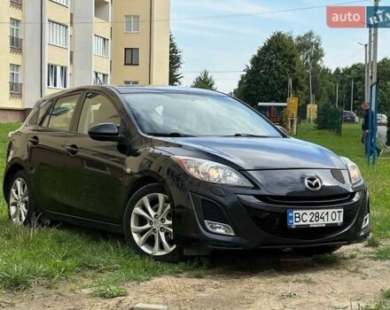 Черный Мазда 3, объемом двигателя 1.6 л и пробегом 150 тыс. км за 6500 $, фото 1 на Automoto.ua