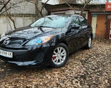 Черный Мазда 3, объемом двигателя 2 л и пробегом 240 тыс. км за 8450 $, фото 4 на Automoto.ua