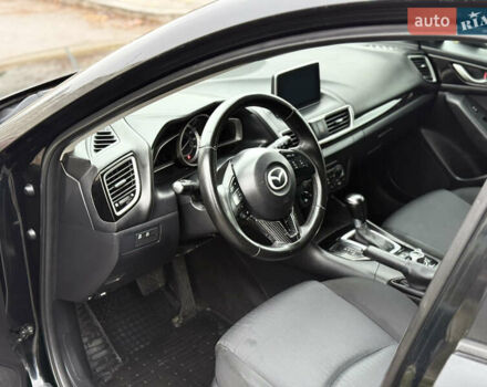 Черный Мазда 3, объемом двигателя 2 л и пробегом 229 тыс. км за 9450 $, фото 12 на Automoto.ua