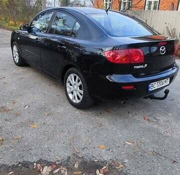Черный Мазда 3, объемом двигателя 1.6 л и пробегом 218 тыс. км за 4450 $, фото 3 на Automoto.ua