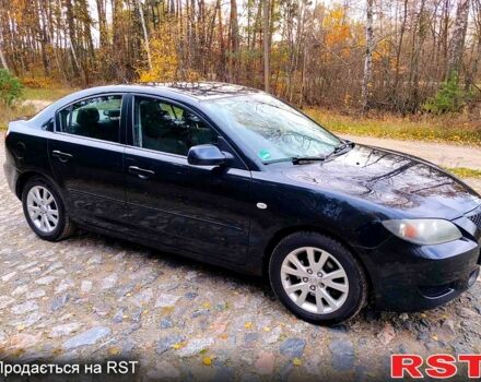 Черный Мазда 3, объемом двигателя 1.6 л и пробегом 218 тыс. км за 4450 $, фото 1 на Automoto.ua