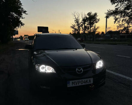 Черный Мазда 3, объемом двигателя 2 л и пробегом 188 тыс. км за 5700 $, фото 3 на Automoto.ua