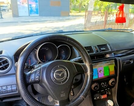 Черный Мазда 3, объемом двигателя 2 л и пробегом 281 тыс. км за 3250 $, фото 7 на Automoto.ua