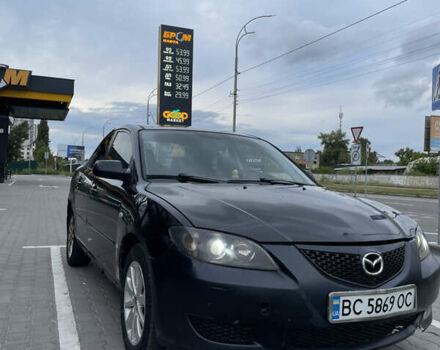 Чорний Мазда 3, об'ємом двигуна 1.56 л та пробігом 266 тис. км за 2800 $, фото 1 на Automoto.ua