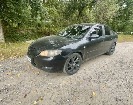 Черный Мазда 3, объемом двигателя 1.6 л и пробегом 222 тыс. км за 2800 $, фото 2 на Automoto.ua