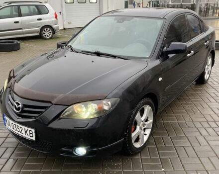 Черный Мазда 3, объемом двигателя 2 л и пробегом 184 тыс. км за 3699 $, фото 1 на Automoto.ua