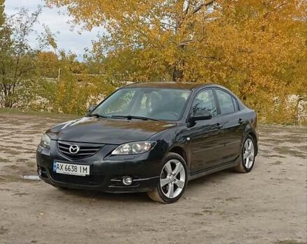 Черный Мазда 3, объемом двигателя 2 л и пробегом 242 тыс. км за 5000 $, фото 16 на Automoto.ua