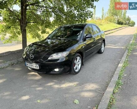 Черный Мазда 3, объемом двигателя 1.6 л и пробегом 285 тыс. км за 4599 $, фото 2 на Automoto.ua
