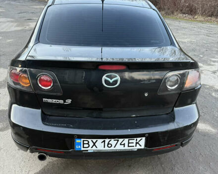 Черный Мазда 3, объемом двигателя 2 л и пробегом 260 тыс. км за 4950 $, фото 2 на Automoto.ua