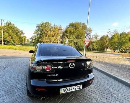 Черный Мазда 3, объемом двигателя 2 л и пробегом 259 тыс. км за 6000 $, фото 4 на Automoto.ua