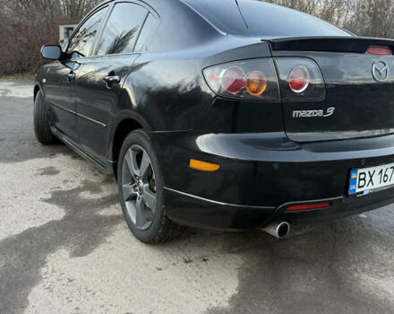 Черный Мазда 3, объемом двигателя 2 л и пробегом 260 тыс. км за 4950 $, фото 3 на Automoto.ua