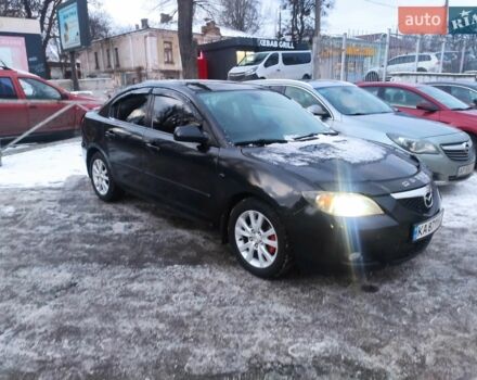 Черный Мазда 3, объемом двигателя 1.6 л и пробегом 200 тыс. км за 5500 $, фото 2 на Automoto.ua