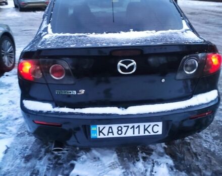 Черный Мазда 3, объемом двигателя 1.6 л и пробегом 200 тыс. км за 5500 $, фото 1 на Automoto.ua