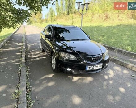 Черный Мазда 3, объемом двигателя 1.6 л и пробегом 285 тыс. км за 4599 $, фото 1 на Automoto.ua