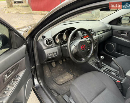 Черный Мазда 3, объемом двигателя 1.6 л и пробегом 189 тыс. км за 4300 $, фото 11 на Automoto.ua