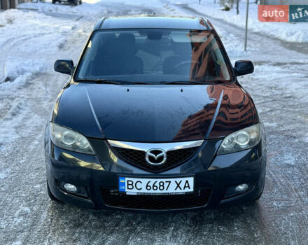Черный Мазда 3, объемом двигателя 1.6 л и пробегом 210 тыс. км за 3950 $, фото 2 на Automoto.ua