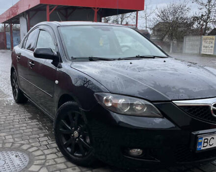 Черный Мазда 3, объемом двигателя 1.6 л и пробегом 189 тыс. км за 4500 $, фото 2 на Automoto.ua