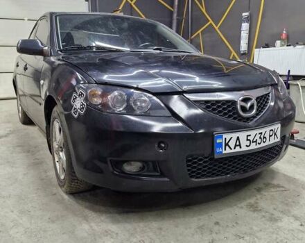 Черный Мазда 3, объемом двигателя 1.6 л и пробегом 240 тыс. км за 4200 $, фото 2 на Automoto.ua