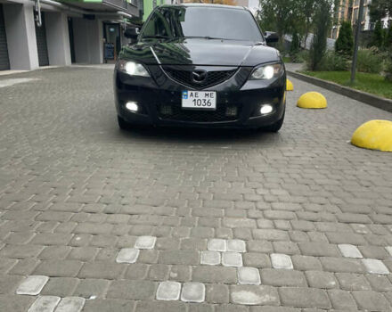 Черный Мазда 3, объемом двигателя 1.6 л и пробегом 206 тыс. км за 6000 $, фото 2 на Automoto.ua