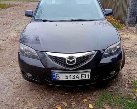Черный Мазда 3, объемом двигателя 2 л и пробегом 240 тыс. км за 5600 $, фото 9 на Automoto.ua