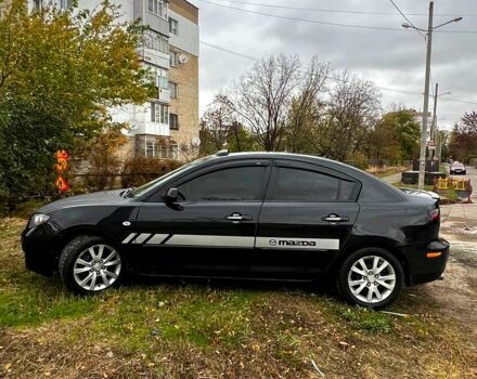 Черный Мазда 3, объемом двигателя 1.6 л и пробегом 181 тыс. км за 4500 $, фото 2 на Automoto.ua