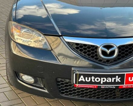 Черный Мазда 3, объемом двигателя 1.6 л и пробегом 232 тыс. км за 6740 $, фото 3 на Automoto.ua