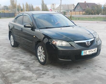 Мазда 3 2007 в Новом Буге на Automoto.ua Черный Мазда 3, объемом двигателя 1.6 л и пробегом 159 тыс. км за 5200 $, фото 2 на Automoto.ua