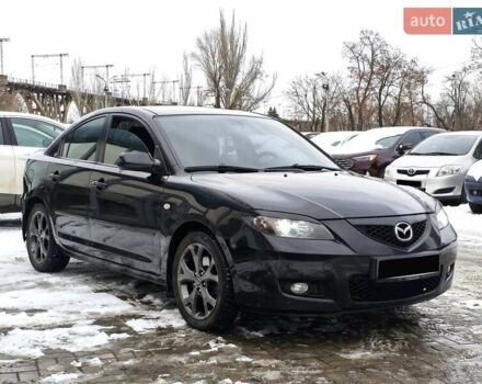 Чорний Мазда 3, об'ємом двигуна 2 л та пробігом 136 тис. км за 6300 $, фото 4 на Automoto.ua