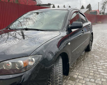 Черный Мазда 3, объемом двигателя 1.6 л и пробегом 189 тыс. км за 4500 $, фото 3 на Automoto.ua