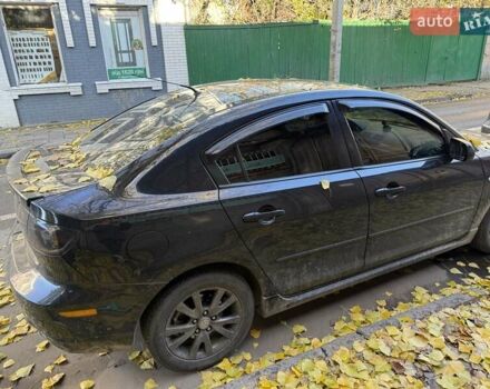 Черный Мазда 3, объемом двигателя 2 л и пробегом 218 тыс. км за 4000 $, фото 2 на Automoto.ua