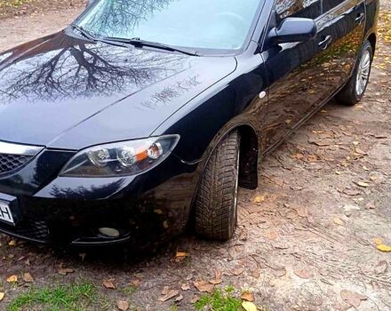 Черный Мазда 3, объемом двигателя 2 л и пробегом 240 тыс. км за 5600 $, фото 6 на Automoto.ua