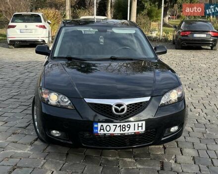 Черный Мазда 3, объемом двигателя 1.6 л и пробегом 180 тыс. км за 5700 $, фото 1 на Automoto.ua