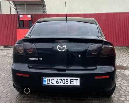 Черный Мазда 3, объемом двигателя 1.6 л и пробегом 189 тыс. км за 4500 $, фото 1 на Automoto.ua