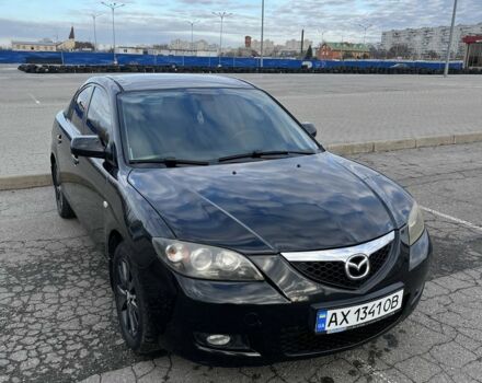 Черный Мазда 3, объемом двигателя 2 л и пробегом 166 тыс. км за 6000 $, фото 21 на Automoto.ua