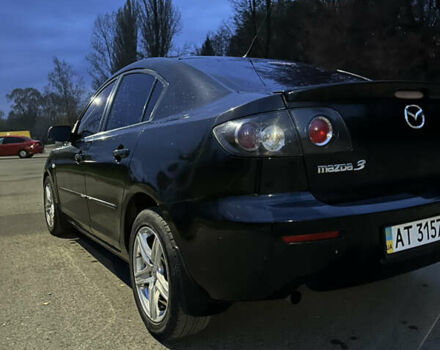 Черный Мазда 3, объемом двигателя 1.6 л и пробегом 208 тыс. км за 5500 $, фото 1 на Automoto.ua
