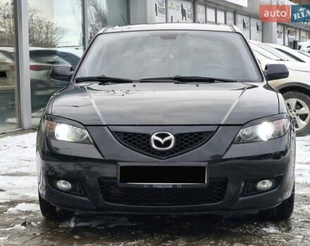 Чорний Мазда 3, об'ємом двигуна 2 л та пробігом 136 тис. км за 6300 $, фото 3 на Automoto.ua