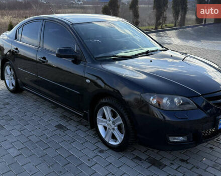 Черный Мазда 3, объемом двигателя 2 л и пробегом 154 тыс. км за 5500 $, фото 2 на Automoto.ua