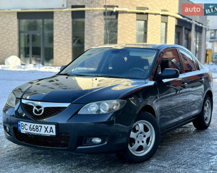 Черный Мазда 3, объемом двигателя 1.6 л и пробегом 210 тыс. км за 3950 $, фото 3 на Automoto.ua