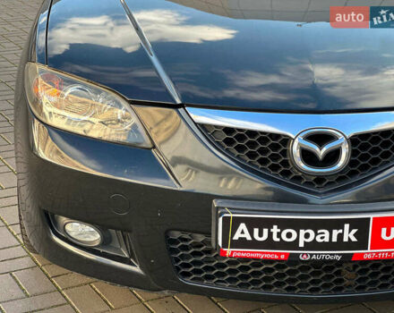 Черный Мазда 3, объемом двигателя 1.6 л и пробегом 232 тыс. км за 6740 $, фото 2 на Automoto.ua