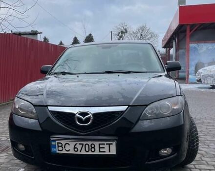 Черный Мазда 3, объемом двигателя 1.6 л и пробегом 189 тыс. км за 4500 $, фото 1 на Automoto.ua