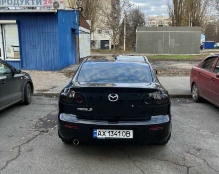 Черный Мазда 3, объемом двигателя 2 л и пробегом 166 тыс. км за 6000 $, фото 3 на Automoto.ua