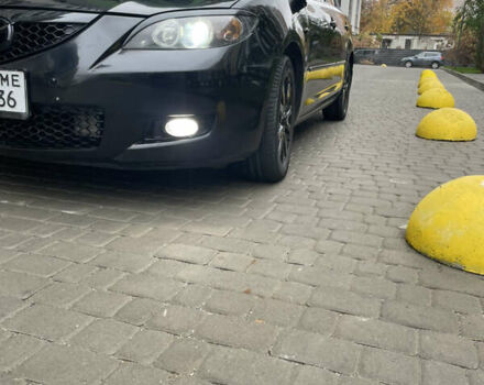 Черный Мазда 3, объемом двигателя 1.6 л и пробегом 206 тыс. км за 6000 $, фото 4 на Automoto.ua