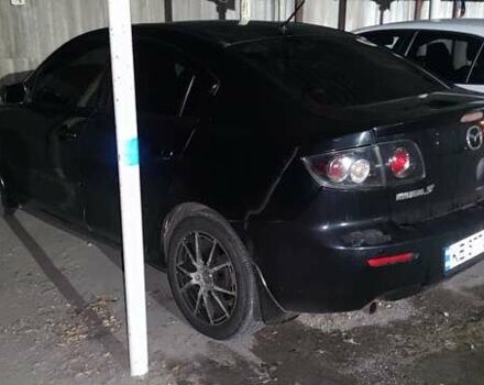 Черный Мазда 3, объемом двигателя 1.6 л и пробегом 222 тыс. км за 5450 $, фото 2 на Automoto.ua