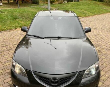 Черный Мазда 3, объемом двигателя 1.6 л и пробегом 228 тыс. км за 6300 $, фото 1 на Automoto.ua