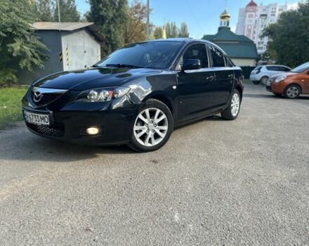 Черный Мазда 3, объемом двигателя 1.6 л и пробегом 153 тыс. км за 5700 $, фото 1 на Automoto.ua