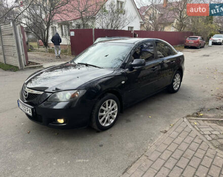 Черный Мазда 3, объемом двигателя 1.6 л и пробегом 255 тыс. км за 5650 $, фото 2 на Automoto.ua